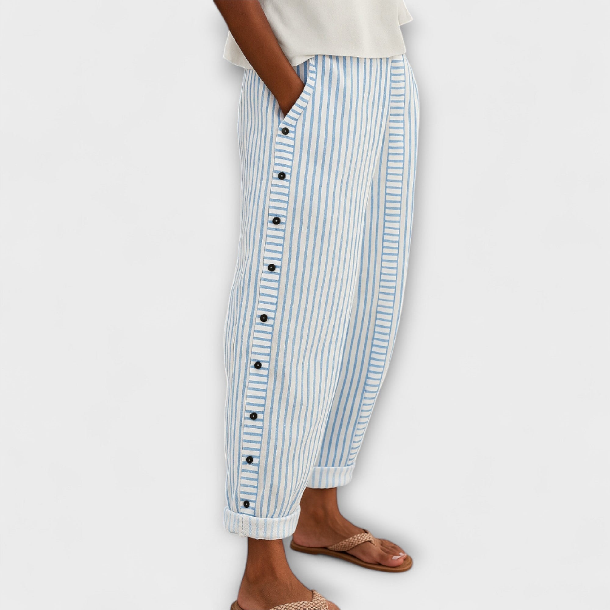 ELYRA™ | Casual Striped Leisure Trousers