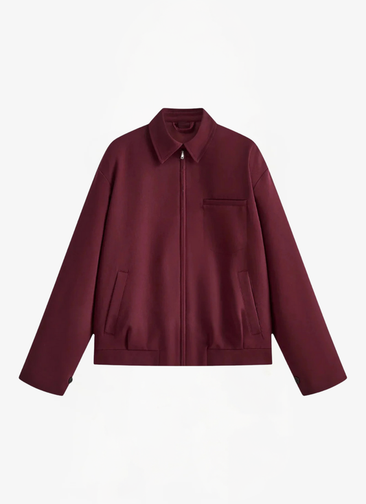 ELYRA™ | Vintage Bordeaux Jacket
