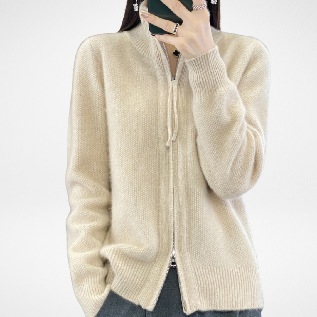 ELYRA™ | Cardigan zippé
