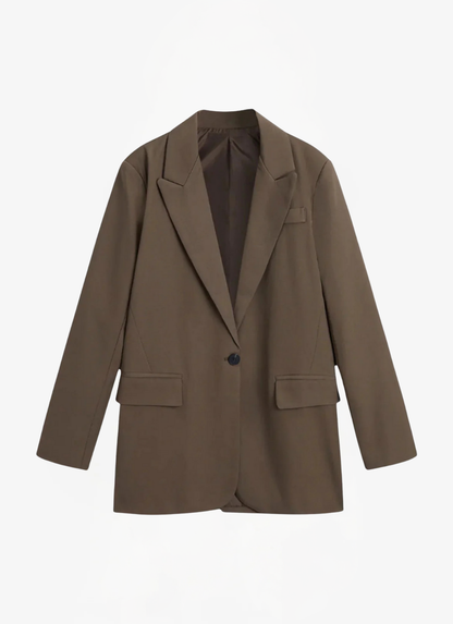 ELYRA™ | Oversized Solid Blazer