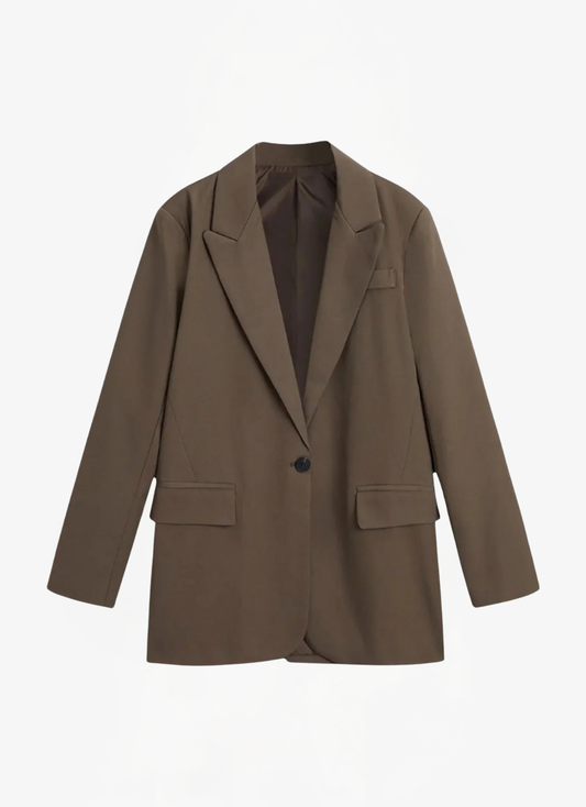 ELYRA™ | Oversized Solid Blazer