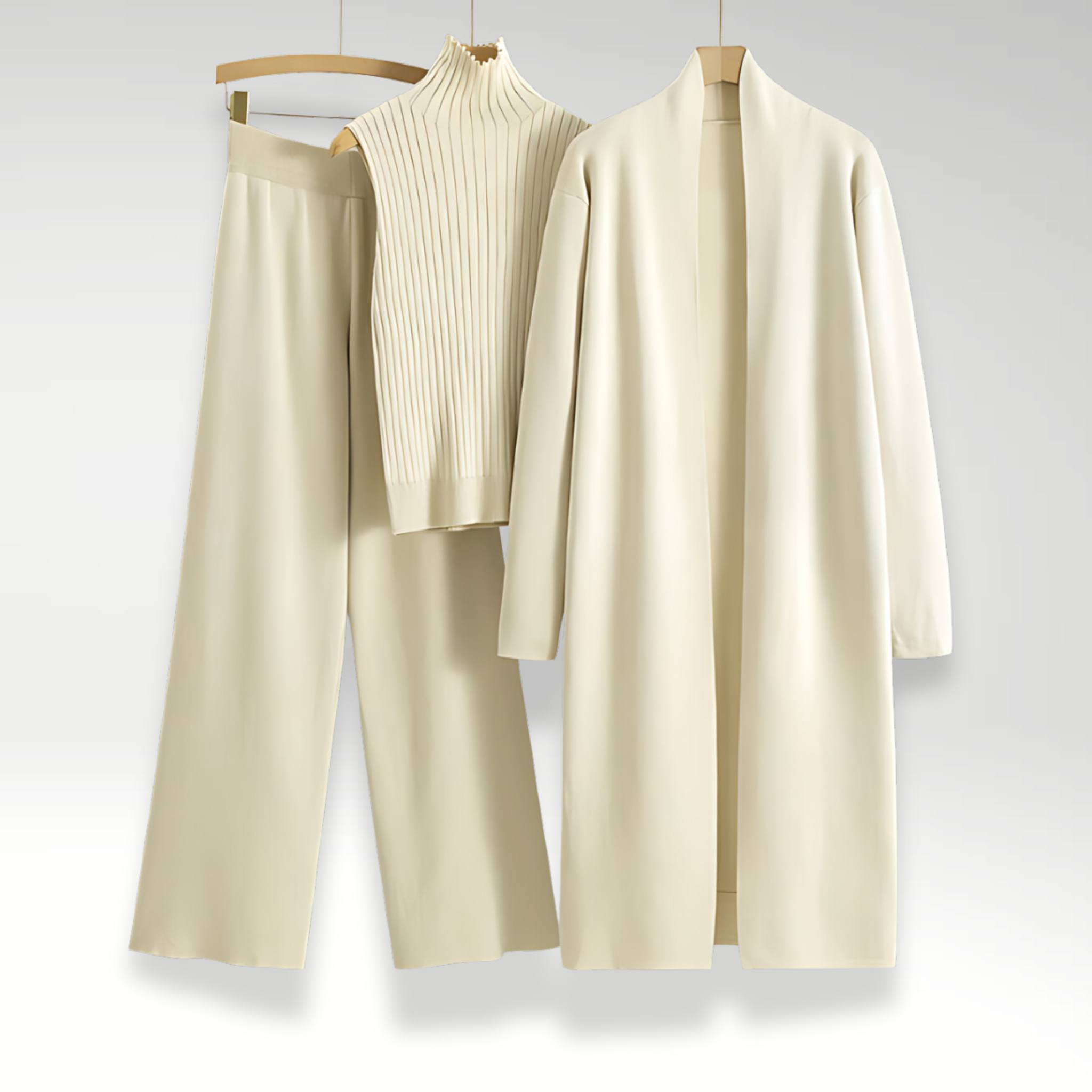 ELYRA™ | Three-Piece Luxe Knit Set