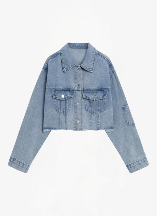 ELYRA™ | Short Denim Jacket