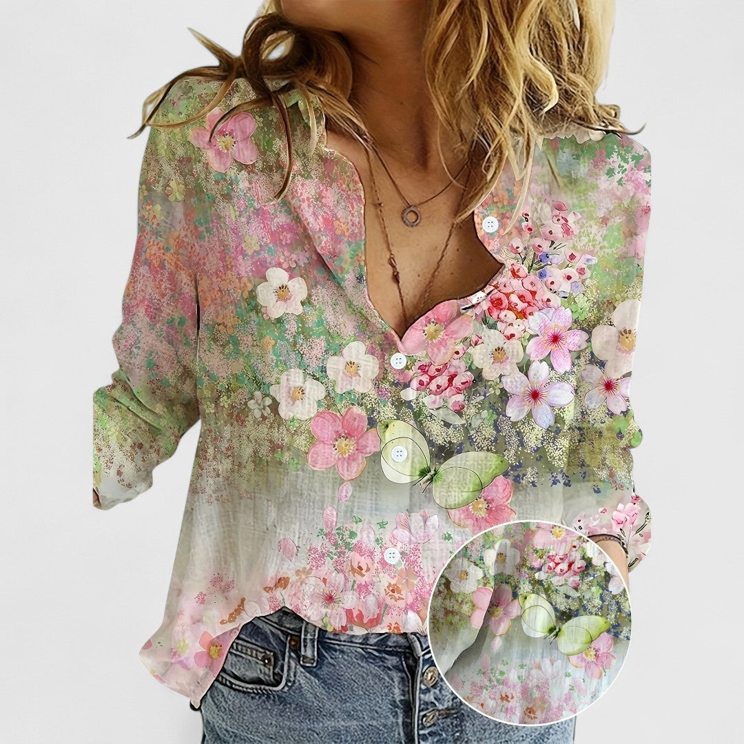 ELYRA™ | Floral Print Blouse