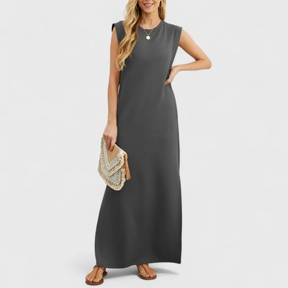 ELYRA™ | Casual Long Dress with Slit