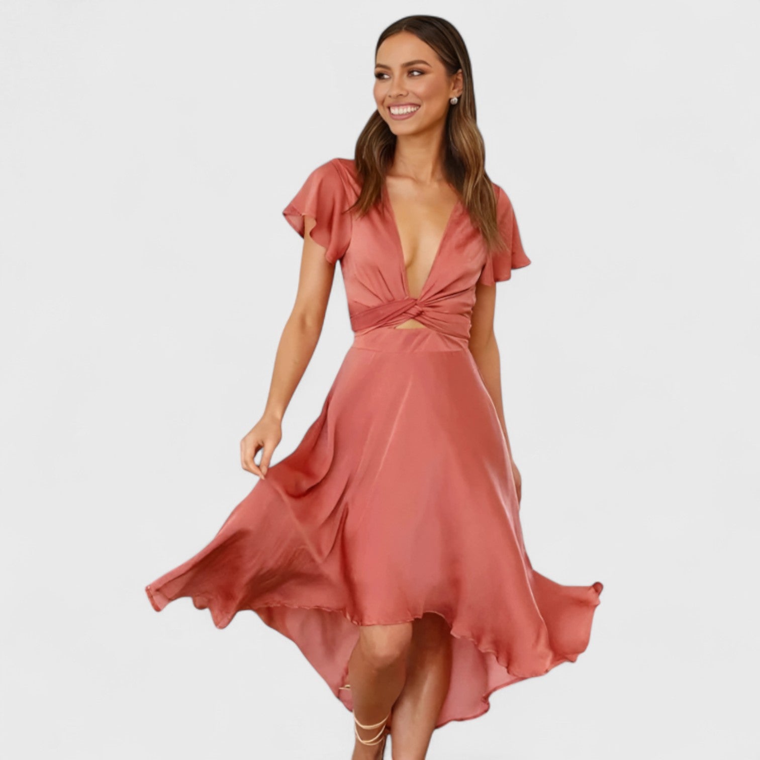ELYRA™ | Vintage Flowing Dress with a Retro Spirit