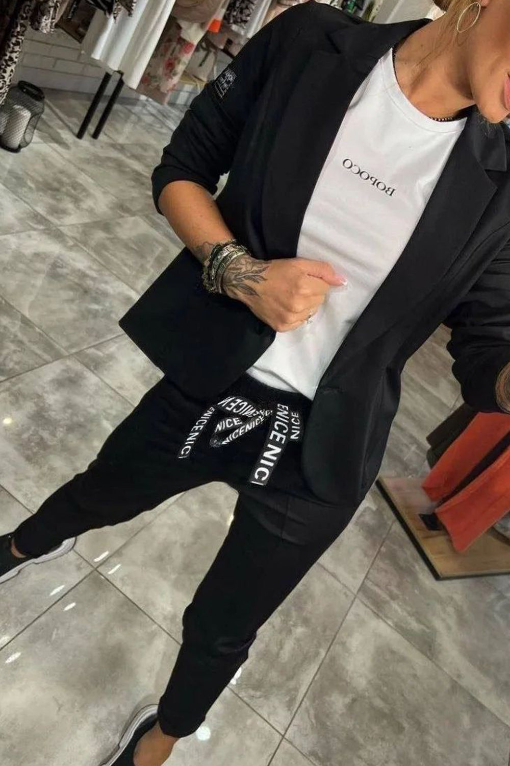 ELYRA™ | Casual Blazer and Jogger Set