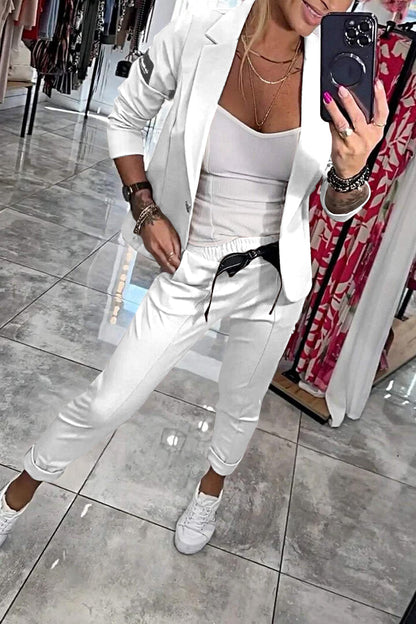ELYRA™ | Casual Blazer and Jogger Set