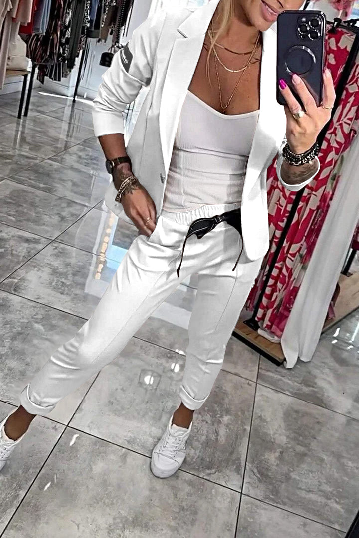 ELYRA™ | Casual Blazer and Jogger Set