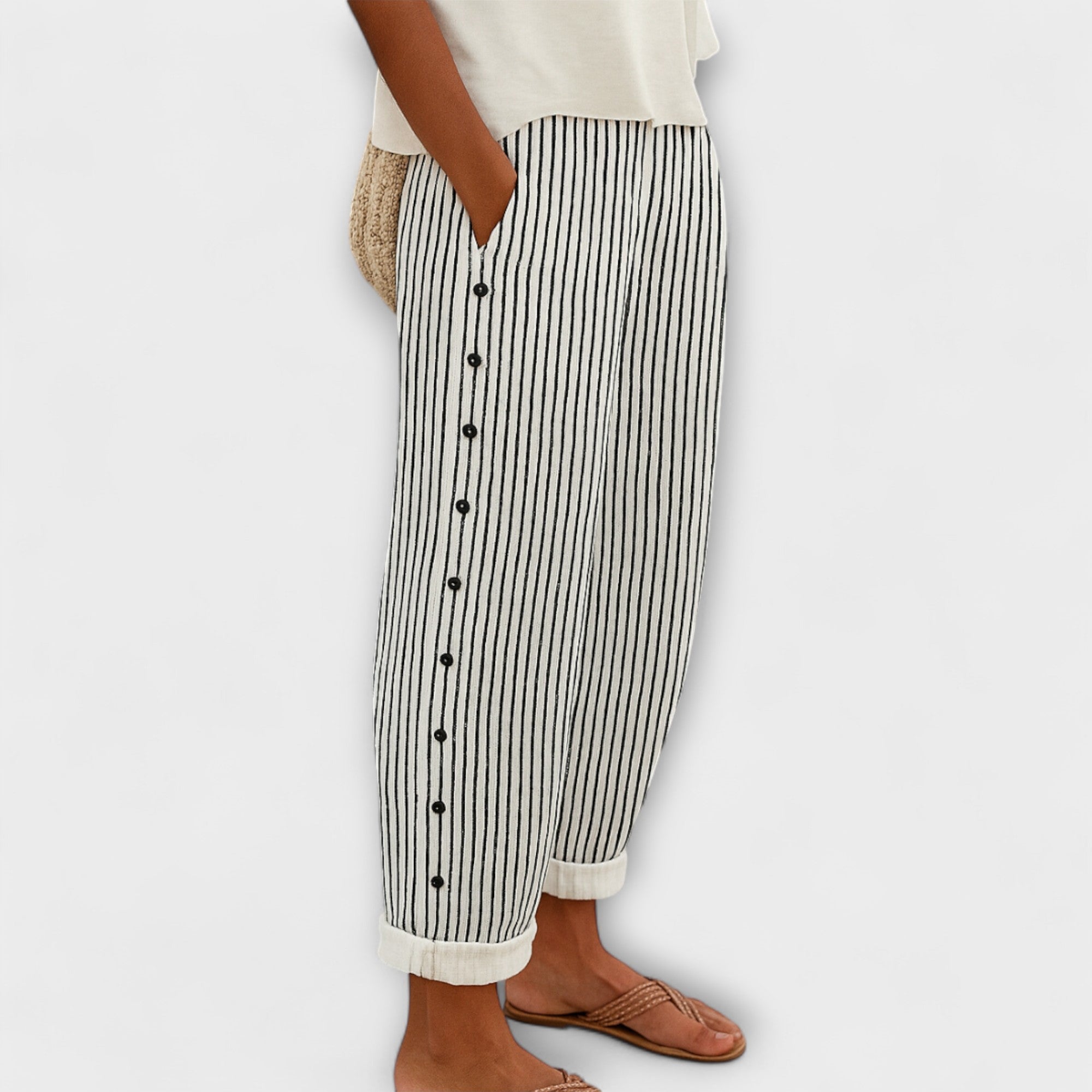 ELYRA™ | Casual Striped Leisure Trousers