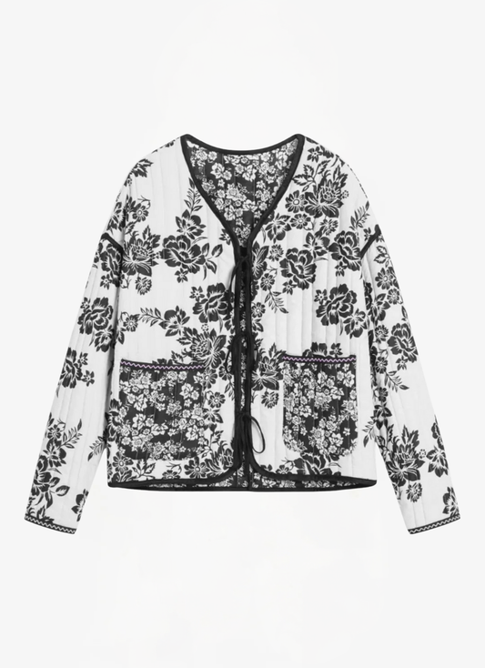 ELYRA™ | Double-sided Floral Jacket