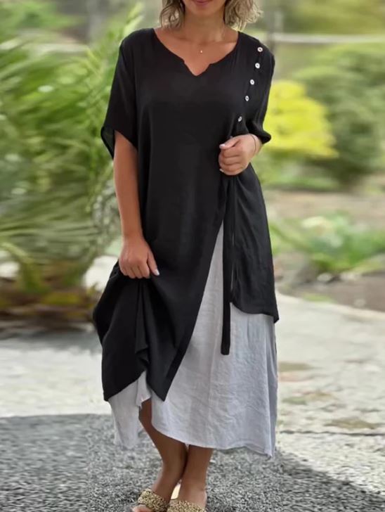 ELYRA™ | Floral Summer Dress, Fluid and Lightweight Cut