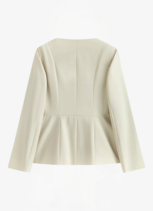 ELYRA™️ | Round Collar Blazer