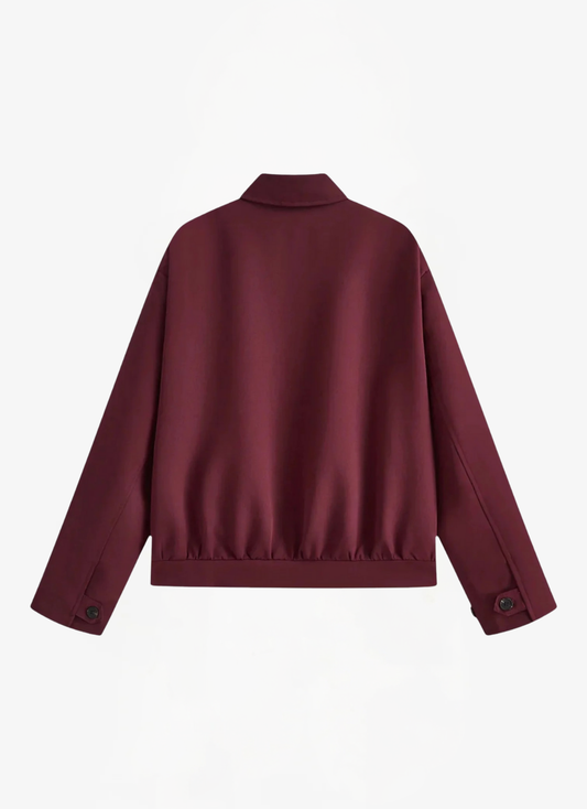 ELYRA™ | Vintage Bordeaux Jacket