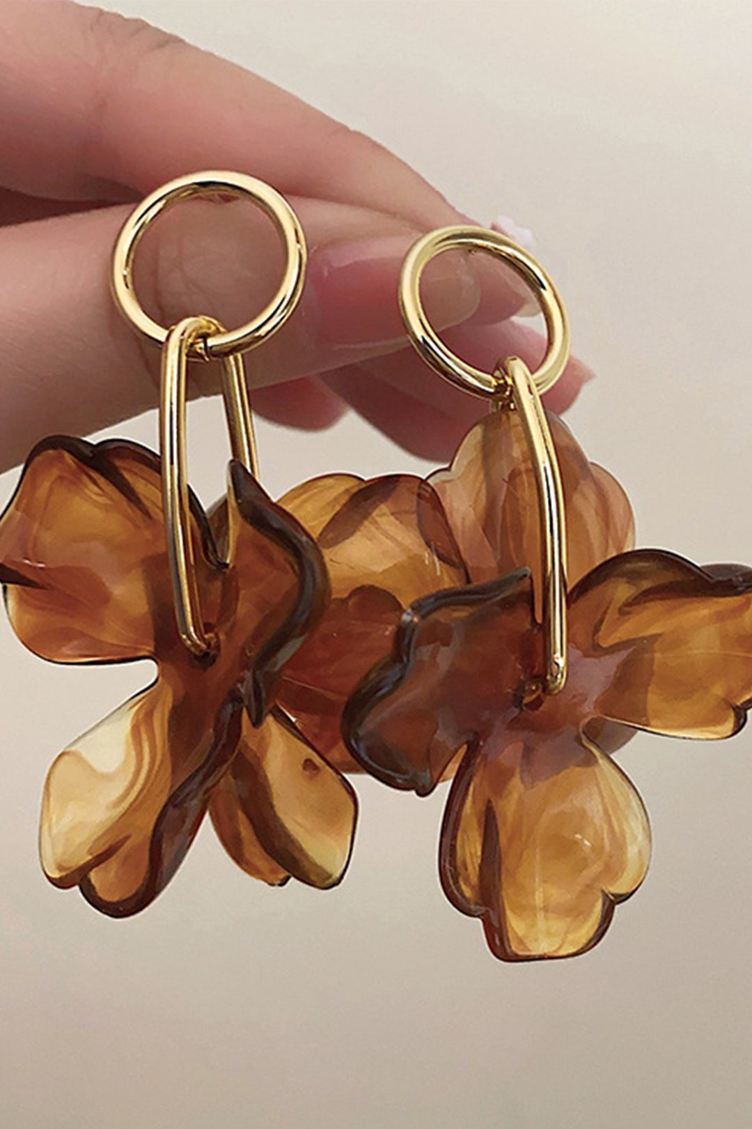 ELYRA™ | Flower Pendant Earrings