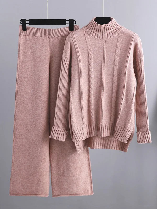 ELYRA™ | Ensemble deux pièces Lounge en tricot torsadé
