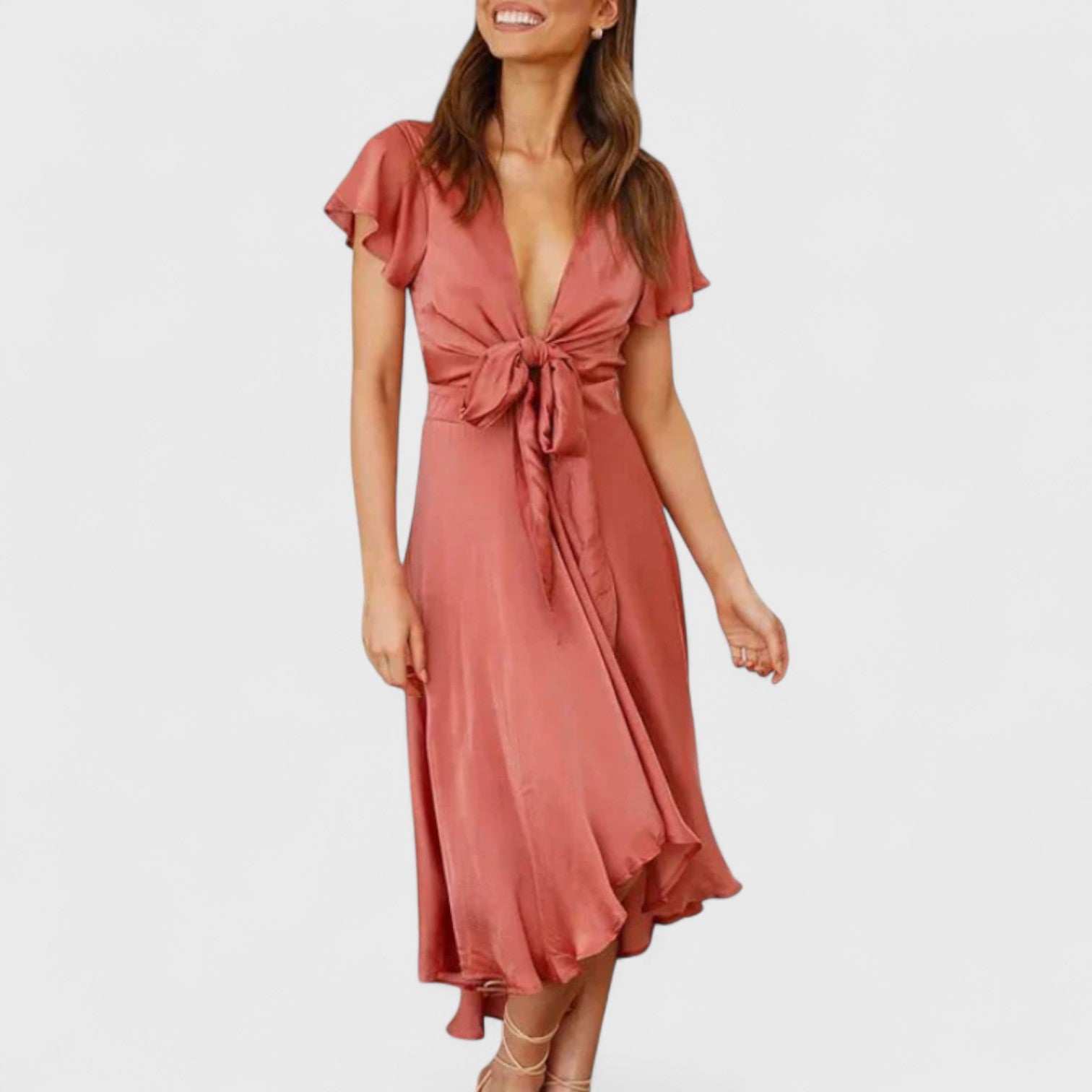 ELYRA™ | Vintage Flowing Dress with a Retro Spirit