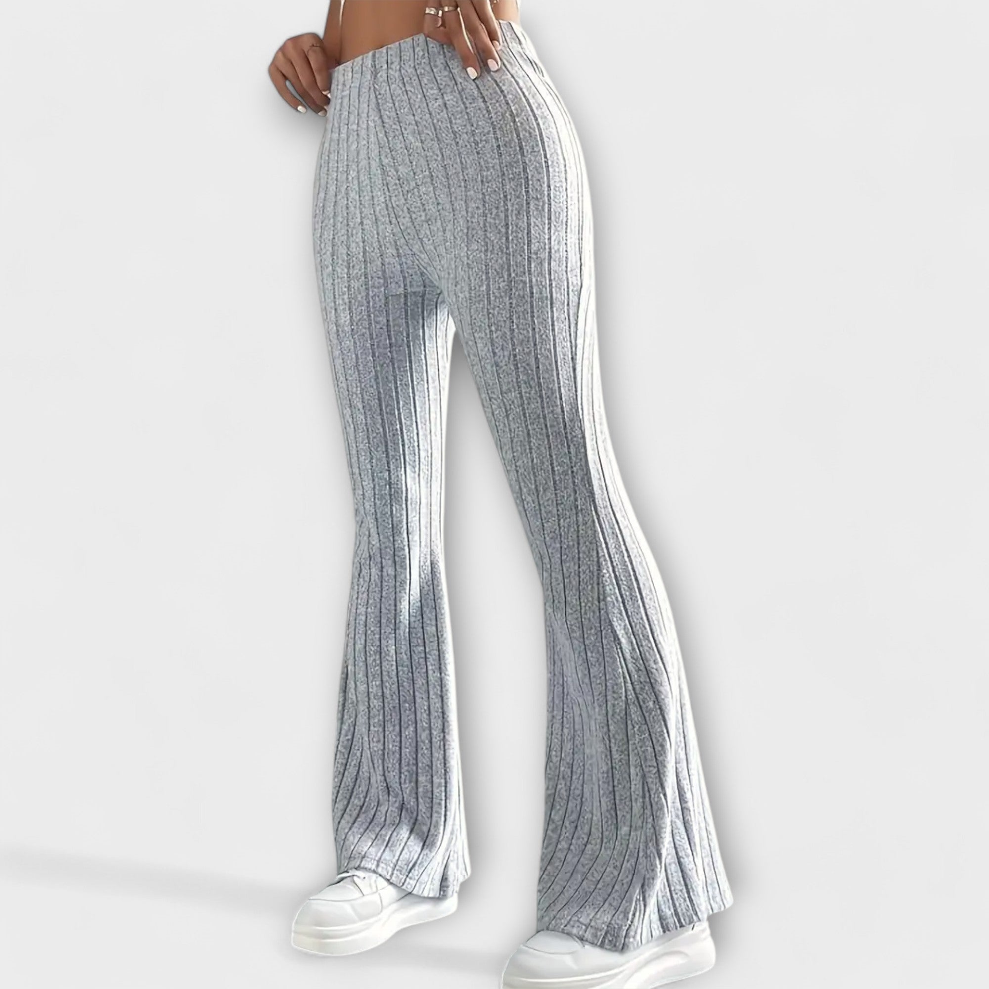 ELYRA™ | Fluid Black Linen Trousers