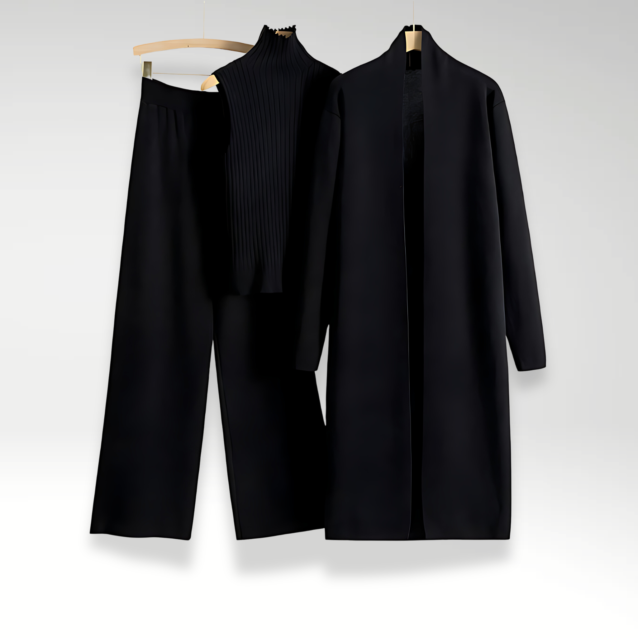 ELYRA™ | Three-Piece Luxe Knit Set