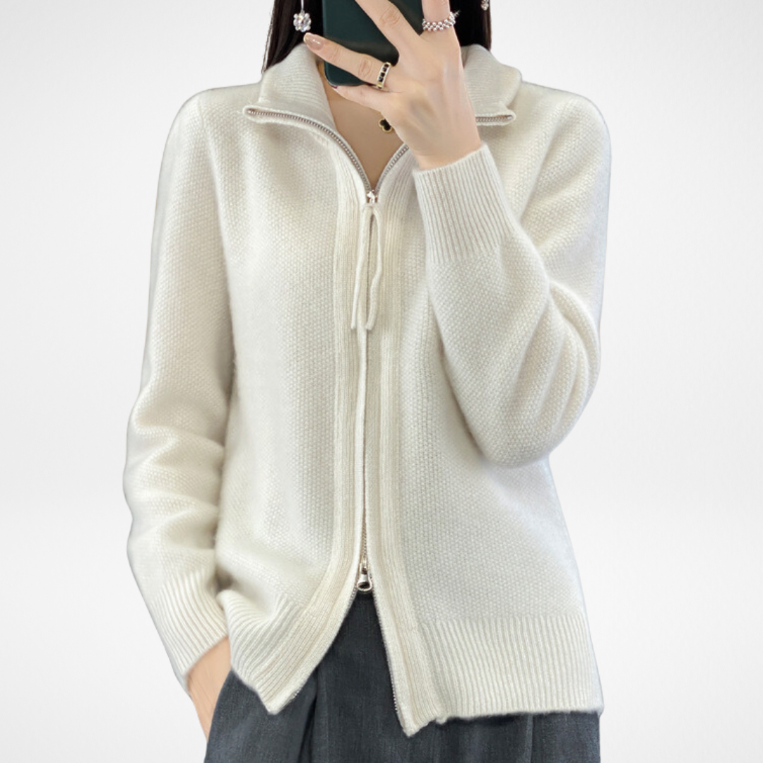ELYRA™ | Cardigan zippé