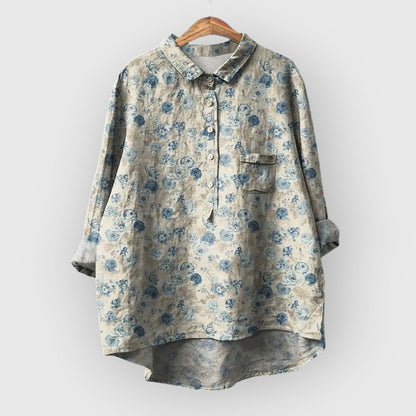 ELYRA™ | Handmade Floral Blouse
