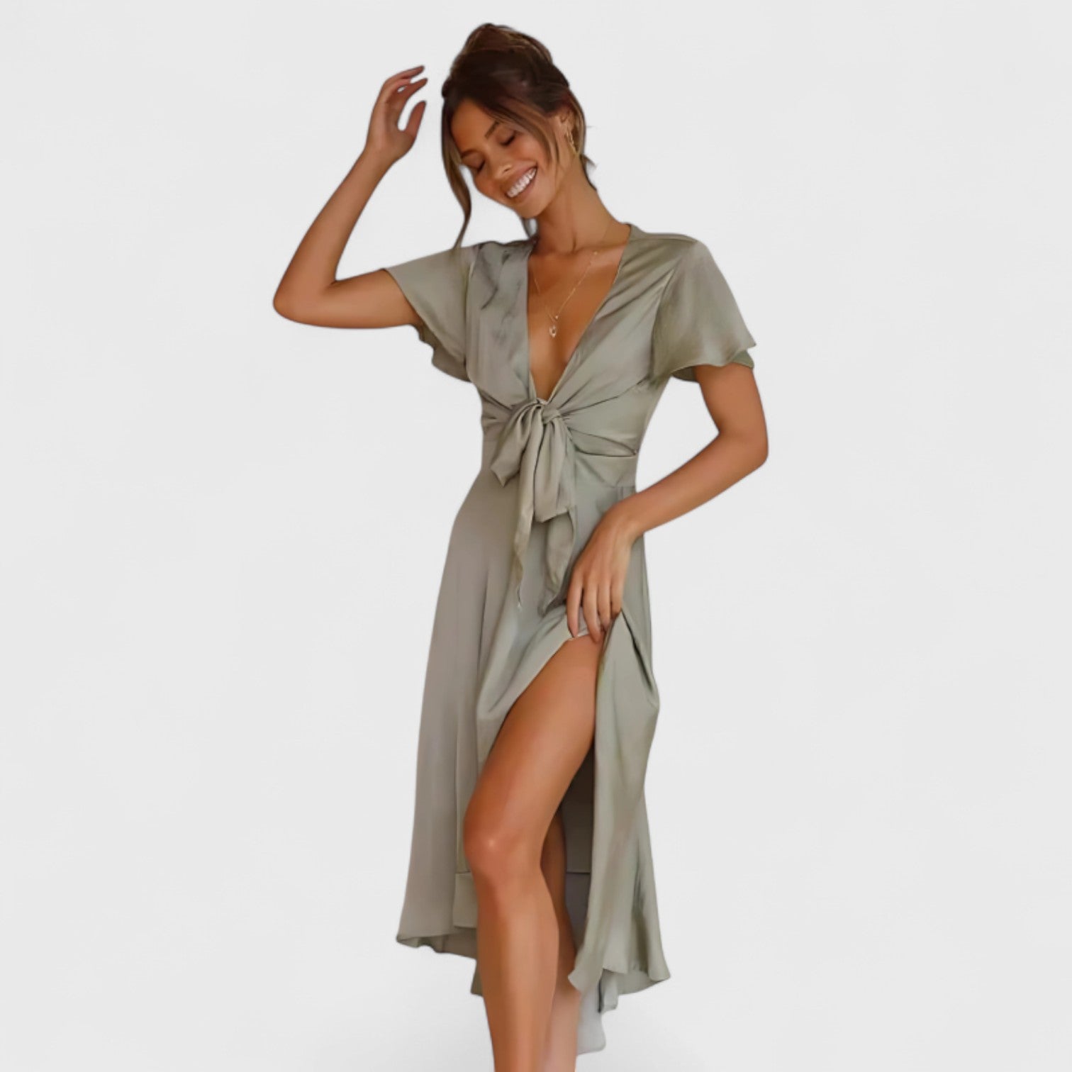 ELYRA™ | Vintage Flowing Dress with a Retro Spirit