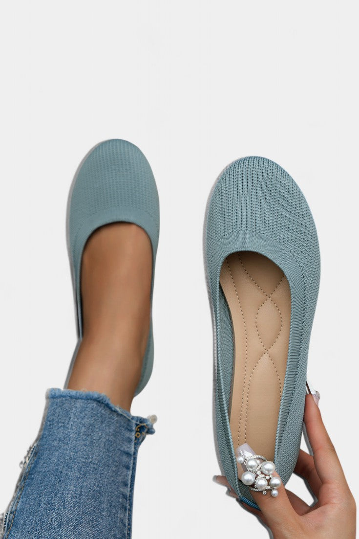 ELYRA™ | Ballerines orthopédiques sans lacets en cuir souple
