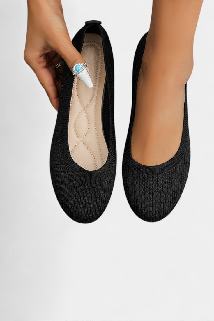 ELYRA™ | Ballerines orthopédiques sans lacets en cuir souple