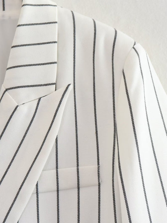 ELYRA™ | Striped Blazer
