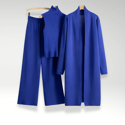 ELYRA™ | Three-Piece Luxe Knit Set