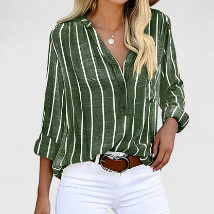 ELYRA™ | Casual Striped Shirt