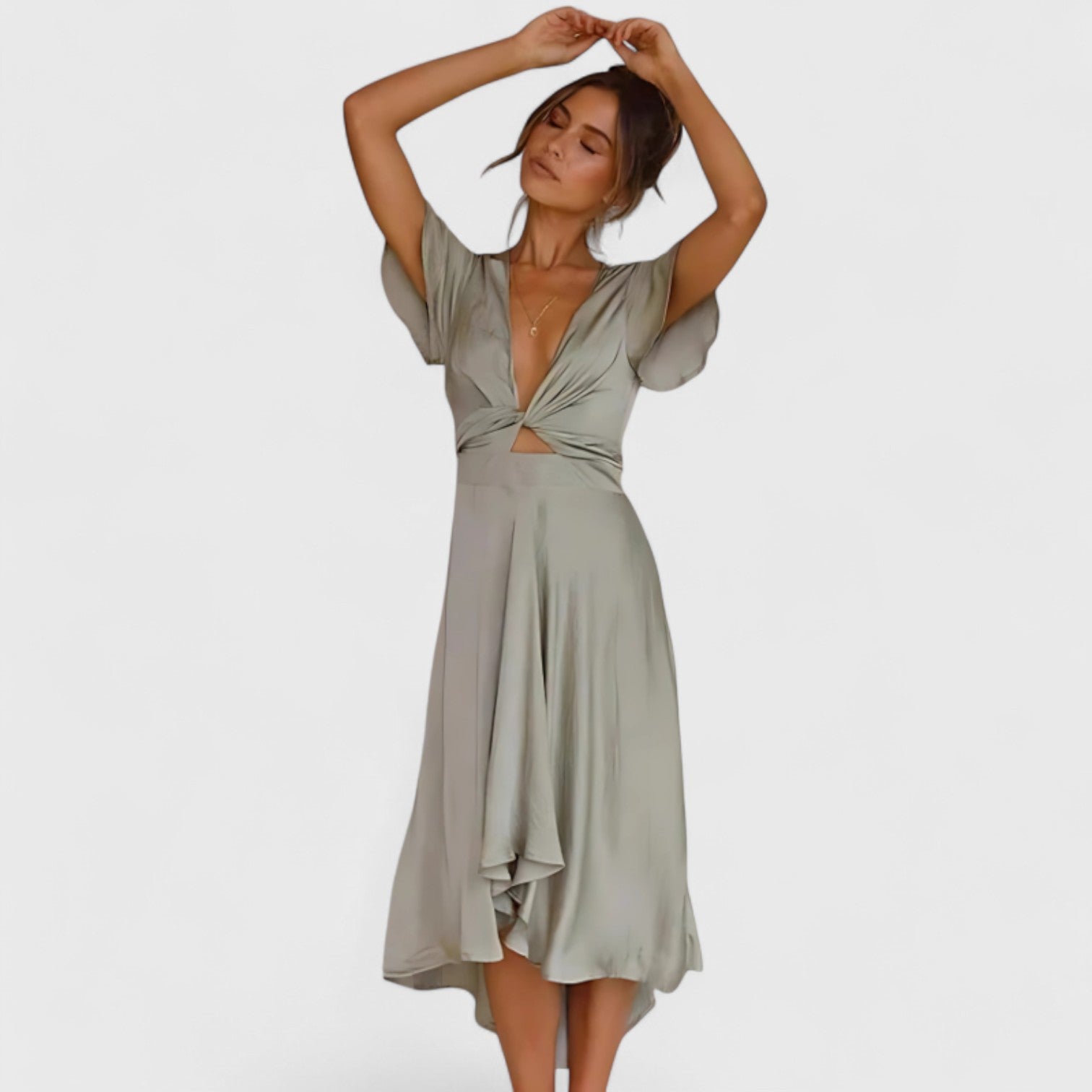 ELYRA™ | Vintage Flowing Dress with a Retro Spirit