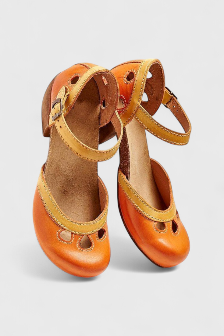 ELYRA™ | Vintage Comfort Sandals in Soft Leather