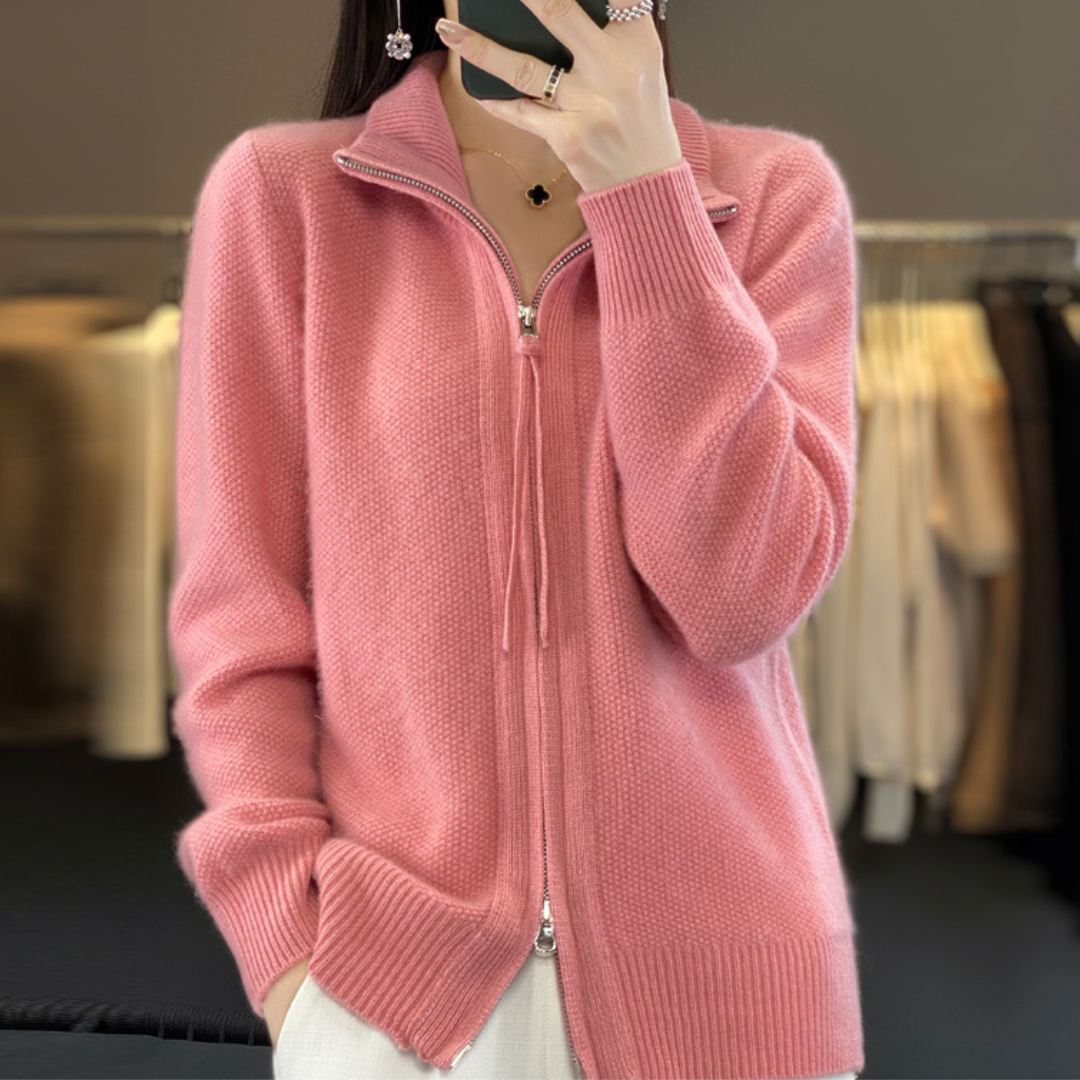 ELYRA™ | Cardigan zippé