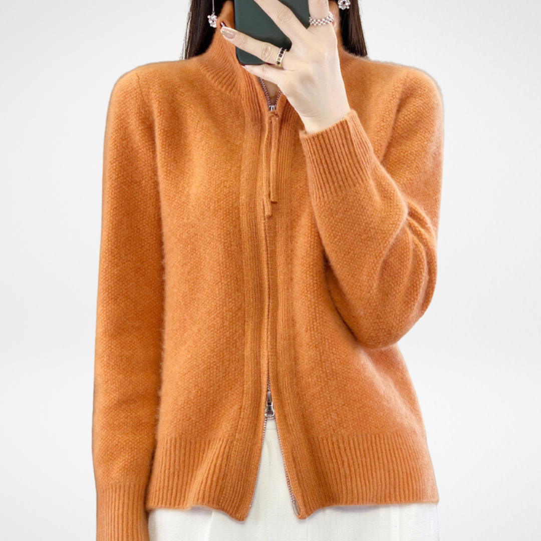ELYRA™ | Cardigan zippé