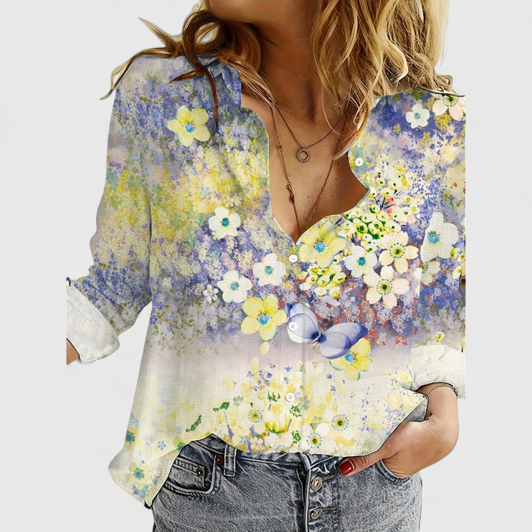 ELYRA™ | Floral Print Blouse