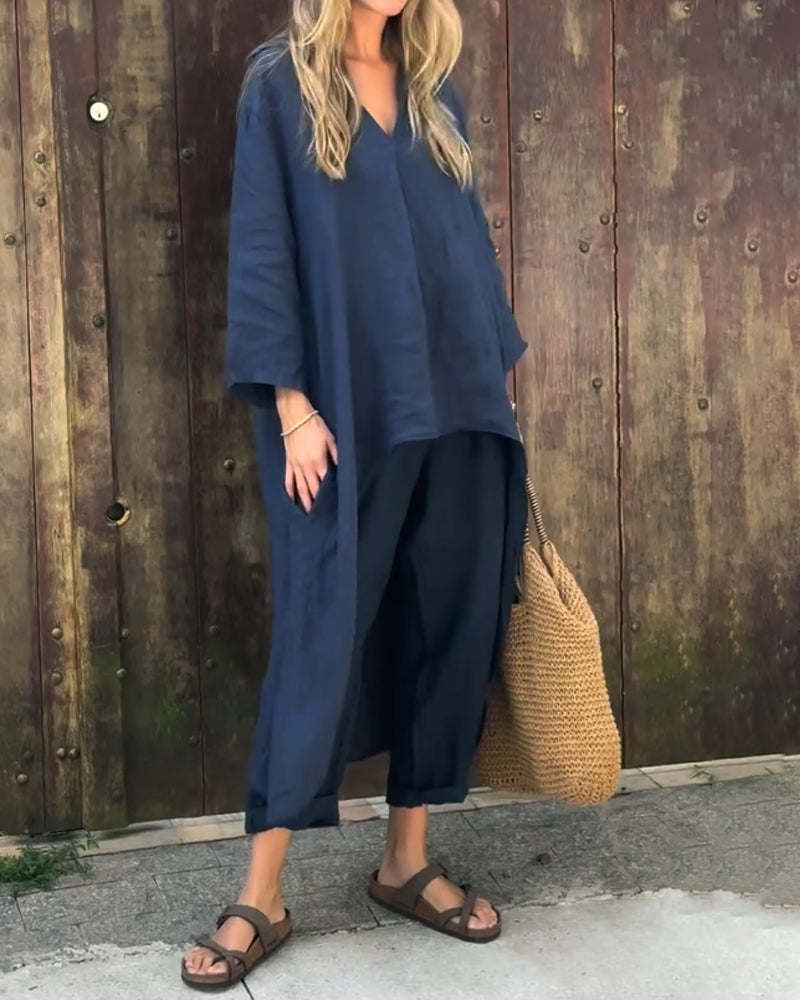 ELYRA™ | Casual Layered Tunic Set