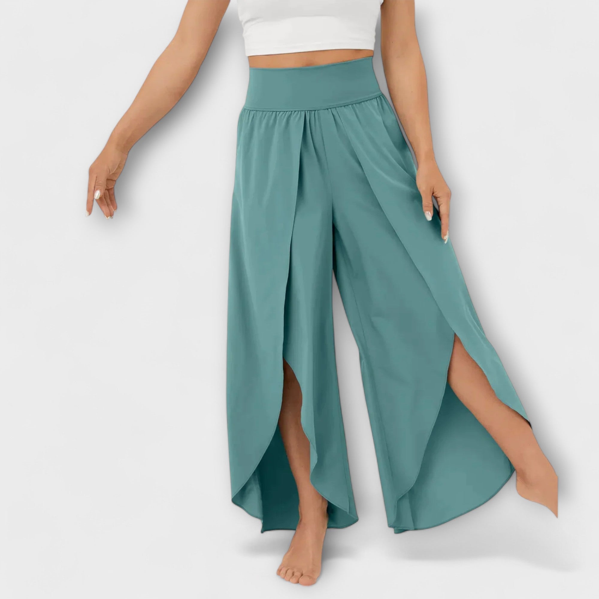 ELYRA™ | Lightweight Breathable Linen Trousers