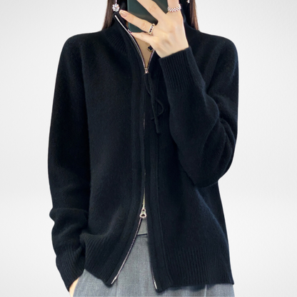 ELYRA™ | Zip-Up Cardigan