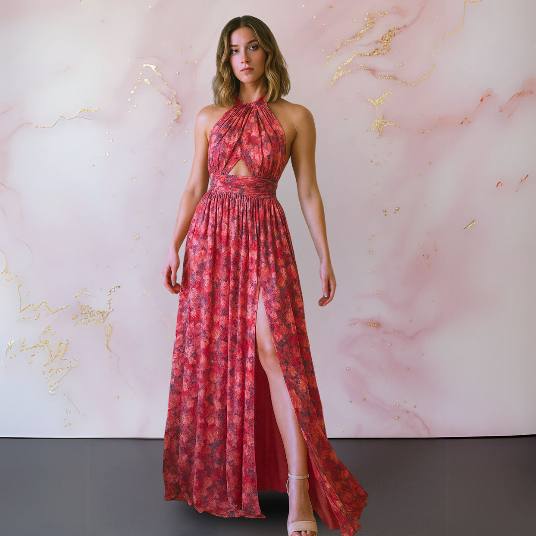 ELYRA™ | Robe élégante avec imprimé floral