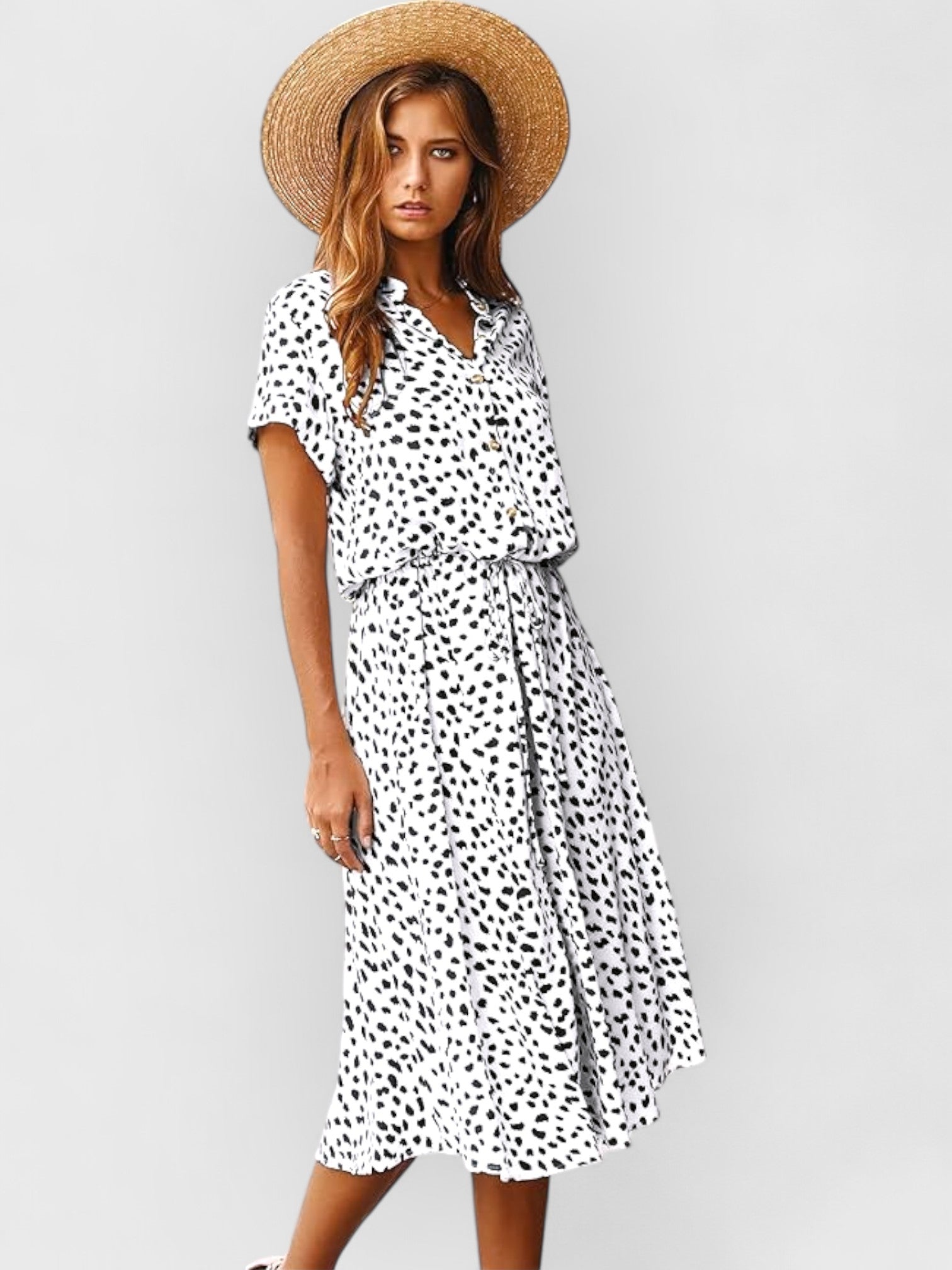 ELYRA™ | Elegant and Casual Midi Dress