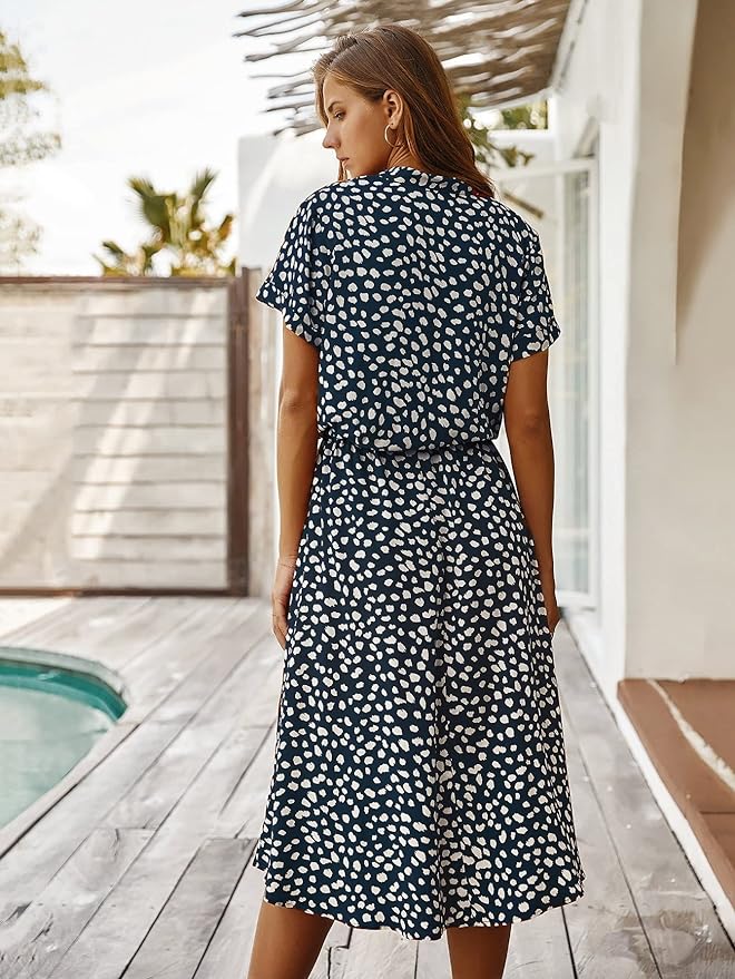ELYRA™ | Elegant and Casual Midi Dress