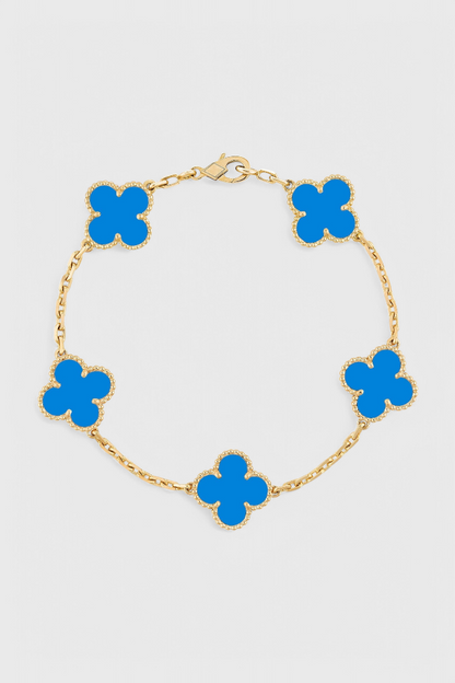 ELYRA™ | Bracelet with Clover Pattern and Elegance in Gold Plating