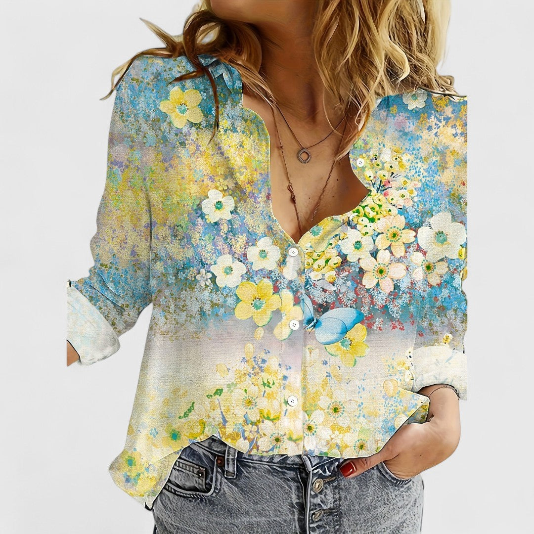 ELYRA™ | Floral Print Blouse