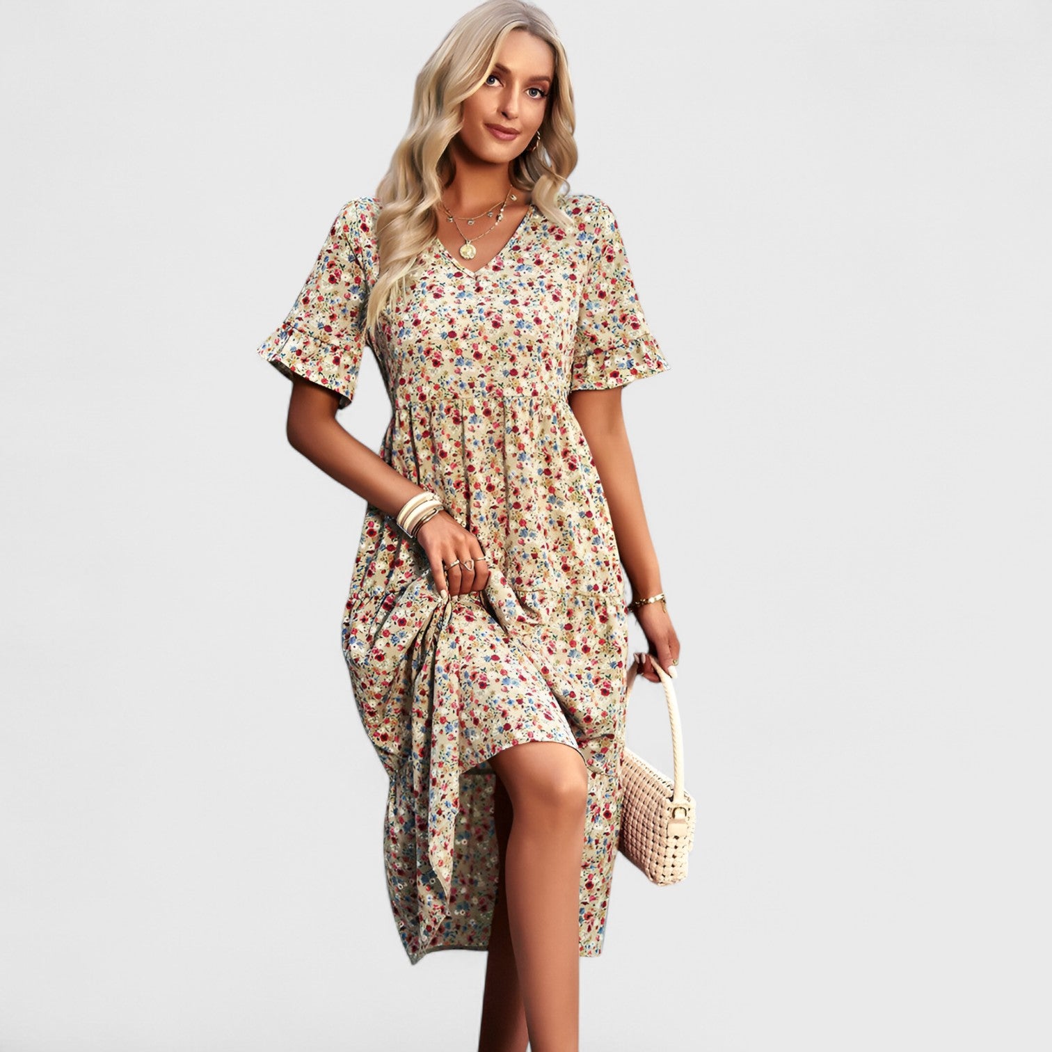 ELYRA™ | Elegant Floral Dress