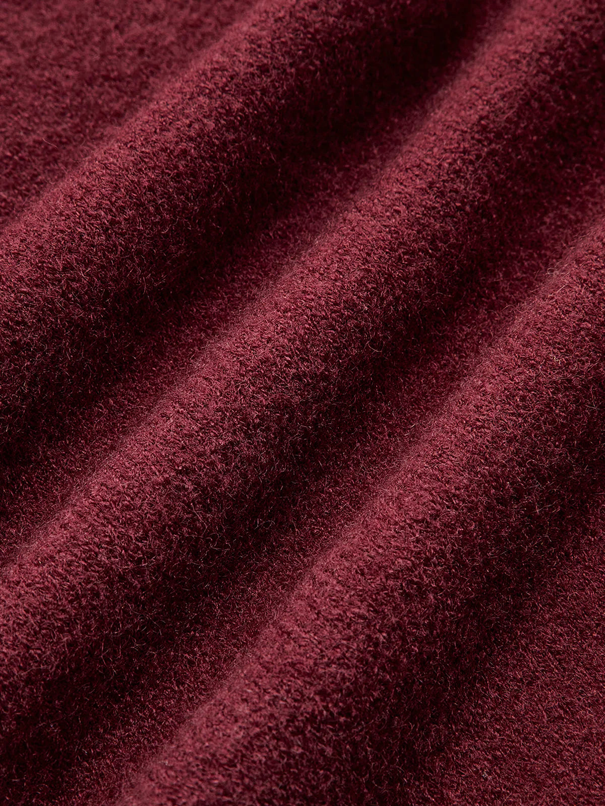ELYRA™ | Pull en Jersey Uni Bourgogne