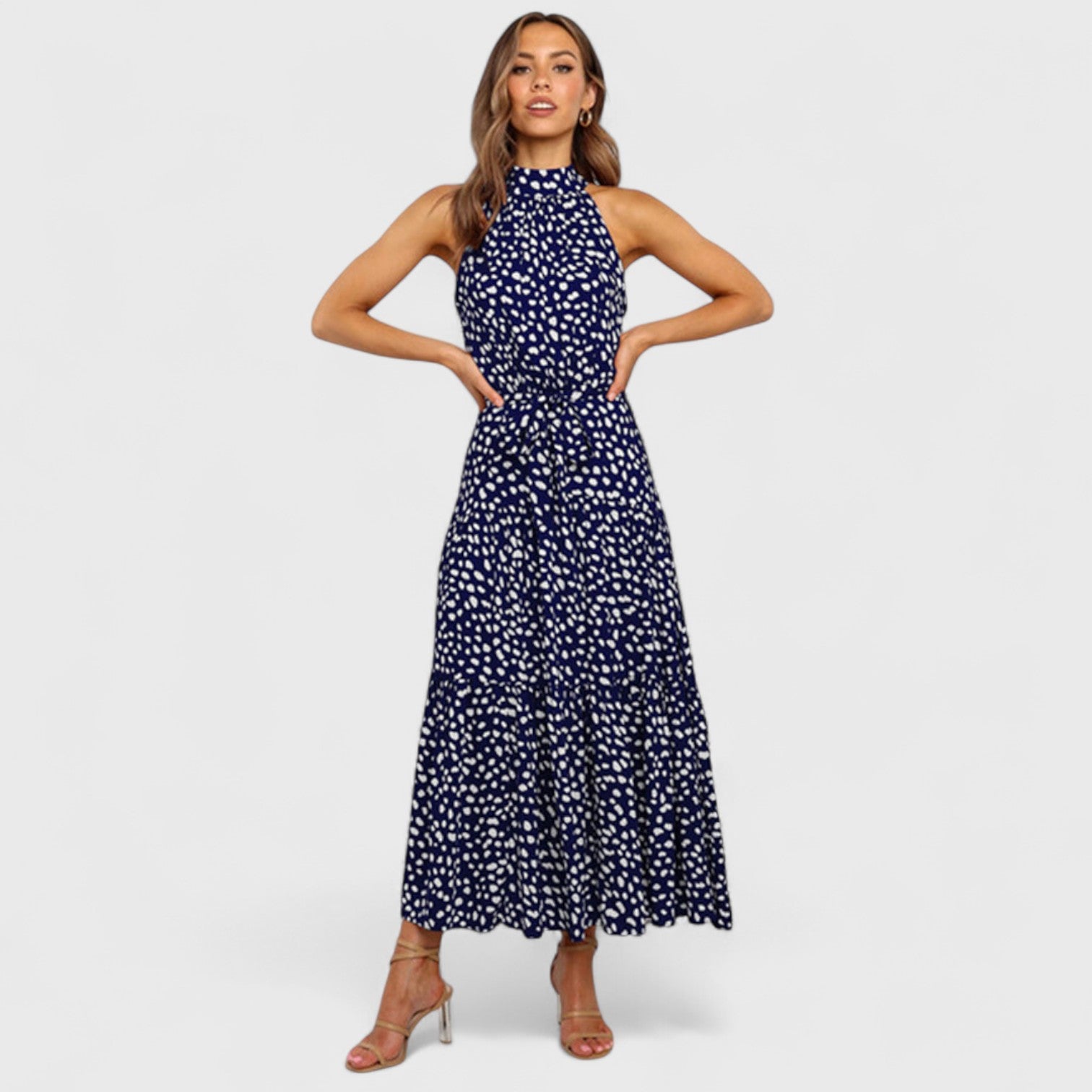 ELYRA™ | Maxi Dress with Flowers