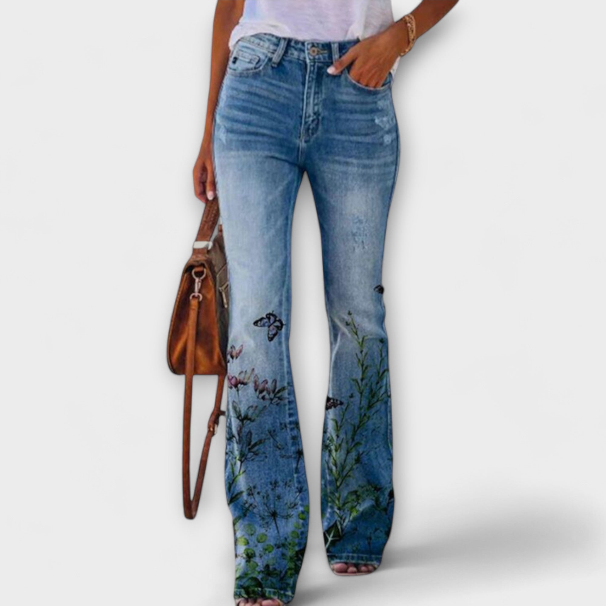 ELYRA™ | Floral Trousers with Colourful Patterns