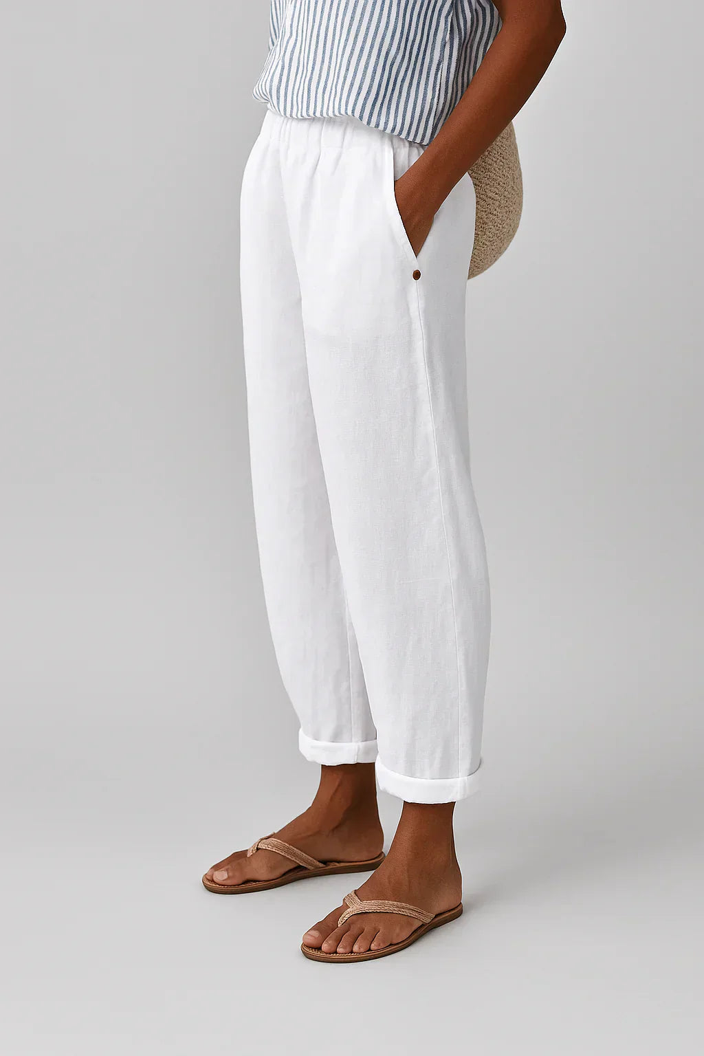 ELYRA™ | Lightweight and Comfortable Fluid Linen Trousers