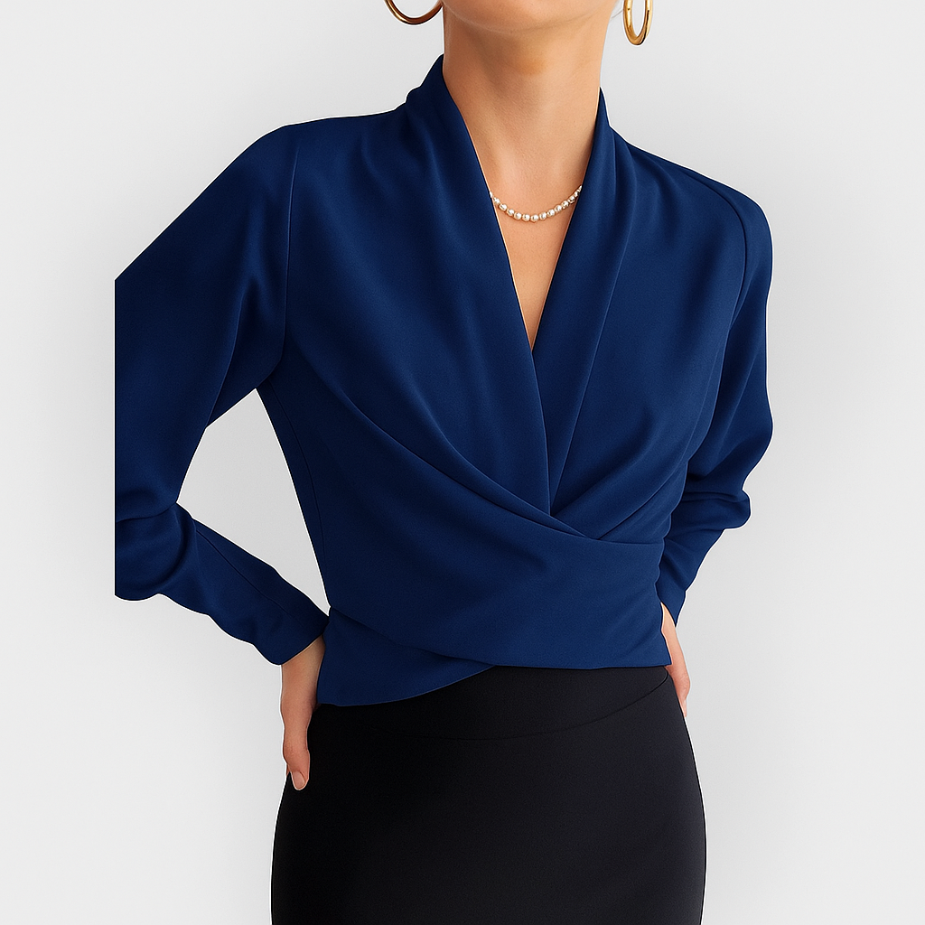 ELYRA™ | Cotton Puff Sleeve Blouse